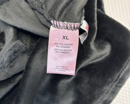 Juicy Couture Black Velour Sleepwear Lounge Shorts