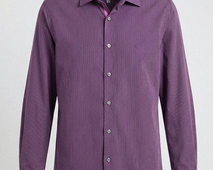Calvin Klein Purple Slim Fit Shirt