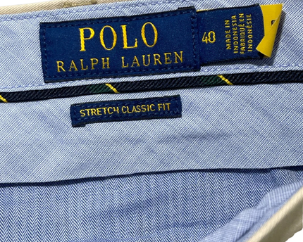 Polo Ralph Lauren Beige Stretch Classic Fit Chino Shorts