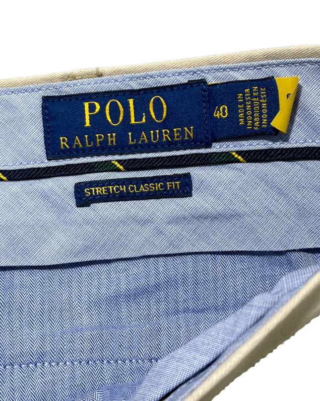 Polo Ralph Lauren Beige Stretch Classic Fit Chino Shorts