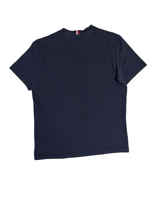 Tommy Hilfiger Navy Flag Logo T-Shirt