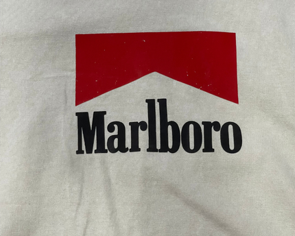 Marlboro Beige Graphic Tee