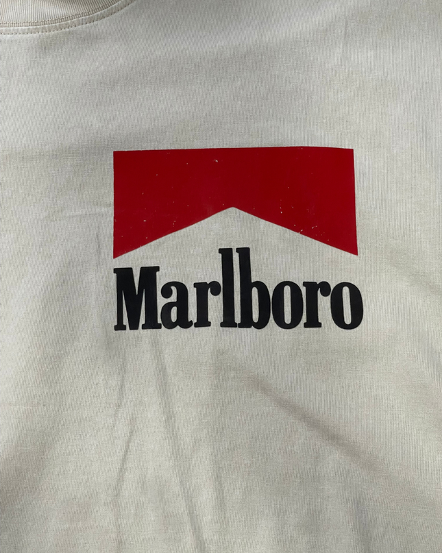 Marlboro Beige Graphic Tee