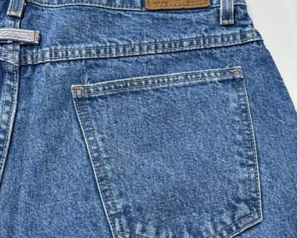 Brittania Blue High-Waisted Tapered Leg Vintage Jeans