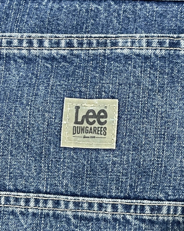 Lee Blue Dungaree Denim Carpenter Shorts