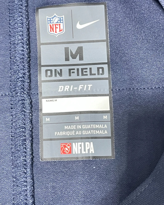 Nike Navy Blue Chicago Bears Mitchell Trubisky 100th Anniversary Jersey