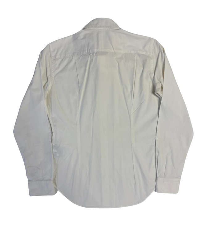 Ralph Lauren Sport Cream Polo Player Long Sleeve Shirt