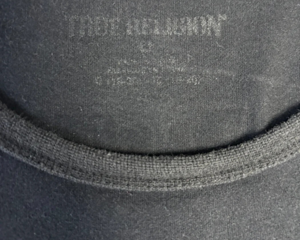 True Religion Black Graphic World Tour T-Shirt