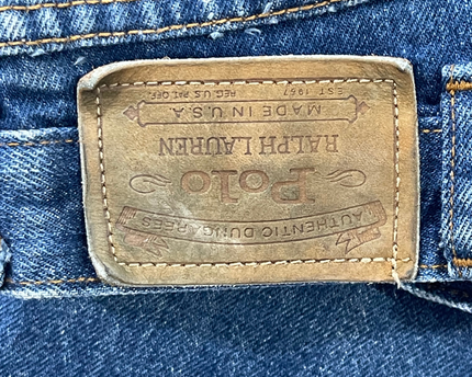 Polo Ralph Lauren Blue Authentic Dungaree Jeans