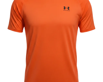 Under Armour Orange Logo Sports T-Shirt