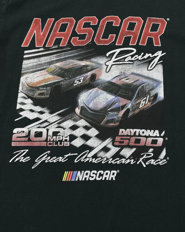 Nascar Black Racing Graphic Tee
