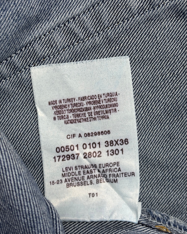 Levi's 501 Original Fit Blue Jeans