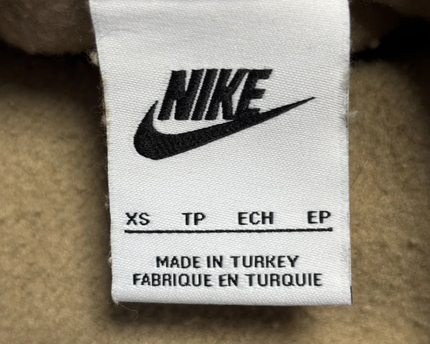 Nike Brown Graphic Swoosh Hoodie