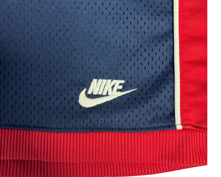 Nike Navy Blue Mesh Basketball Sports Shorts