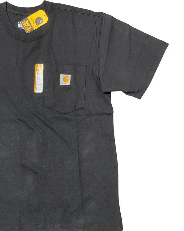 Carhartt Black Short-Sleeve Loose Fit Pocket T-Shirt W/Tags