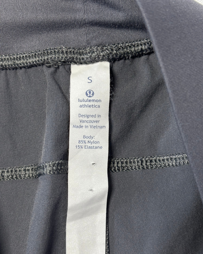 Lululemon Dark Grey Lightweight Performance Sports Shorts