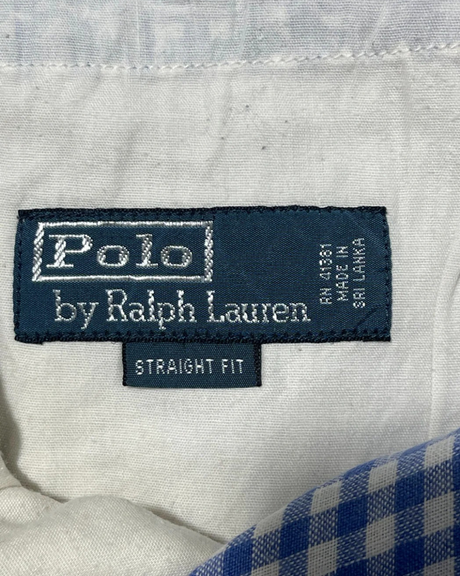 Polo by Ralph Lauren Blue Gingham Straight Fit Shorts