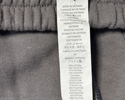 Alo Grey Relaxed Fleece Sweat Shorts