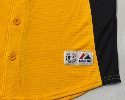 Majestic Yellow Pittsburgh Pirates Andrew McCutchen #22 Baseball Jersey