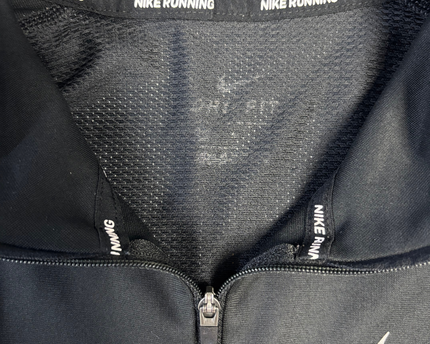 Nike Black Dri-FIT 1/2 Zip Running Pullover