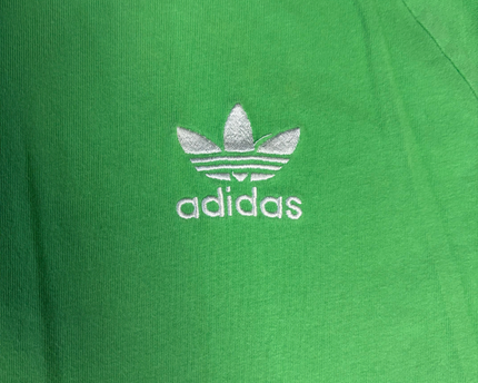 Adidas Green Trefoil 3-Stripes Heritage T-Shirt