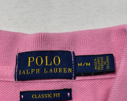 Polo Ralph Lauren Pink Classic Fit Piqué Polo Shirt