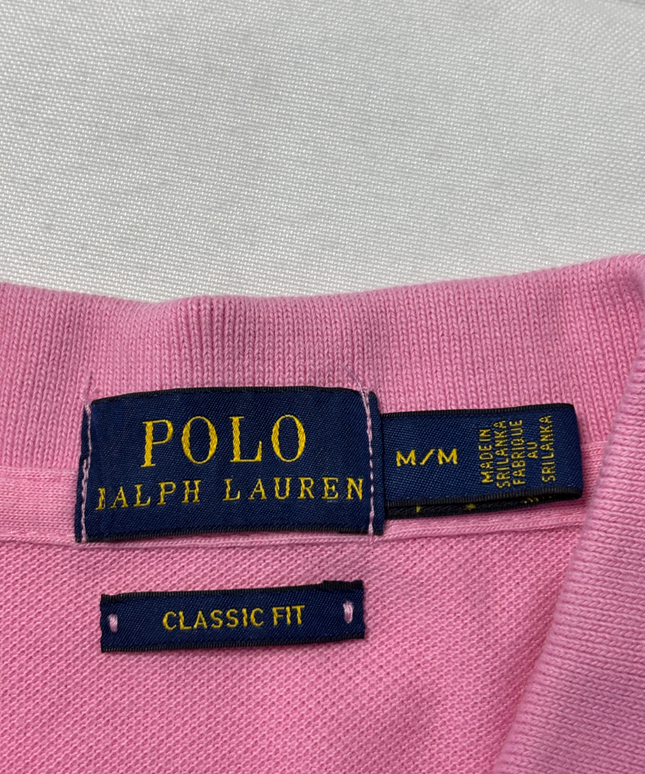 Polo Ralph Lauren Pink Classic Fit Piqué Polo Shirt