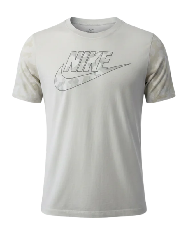Nike Light Gray Swoosh T-Shirt