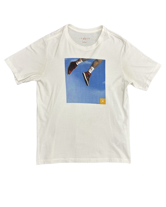 Jordan Jumpman Air 1 Retro Legs Up Graphic White T-Shirt - M