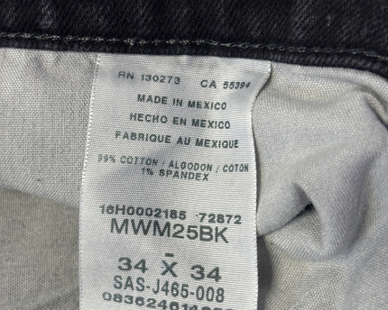 Wrangler Black Regular Fit Jeans