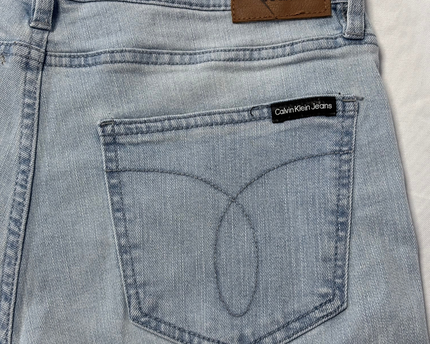 Calvin Klein Jeans Light Blue Denim Shorts