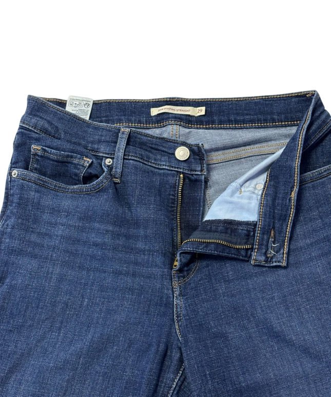 Levi's Blue 314 Shaping Straight Leg Jeans