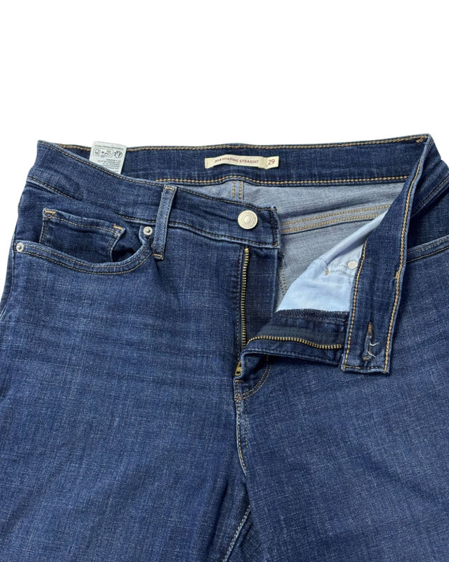Levi's Blue 314 Shaping Straight Leg Jeans