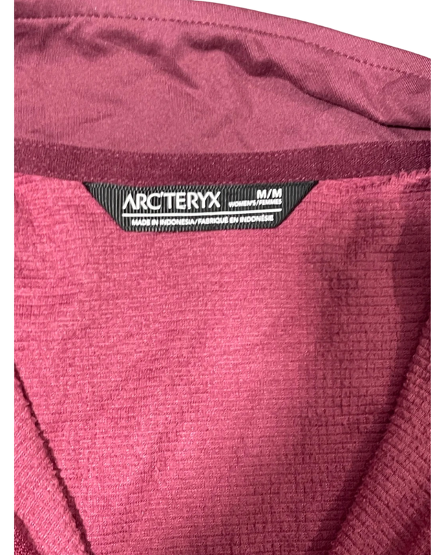 ARCTERYX Pink Delta LT Grid Fleece Full-Zip Jacket
