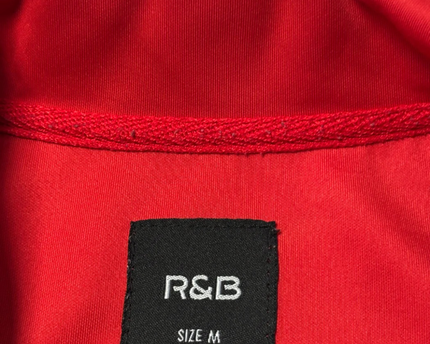 R&B Navy Blue Colorblock Track Jacket