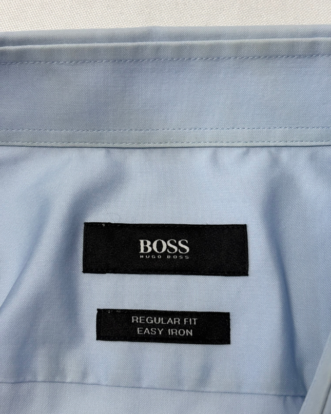 Tommy Hilfiger Blue Slim Fit Stretch Button-Down Shirt