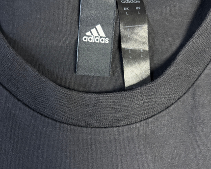 Adidas Black Logo Graphic T-Shirt