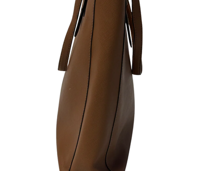 Michael Kors Brown Saffiano Leather Tote Bag