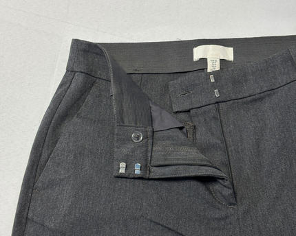 H&M Dark Grey Slim Fit Tapered Trousers