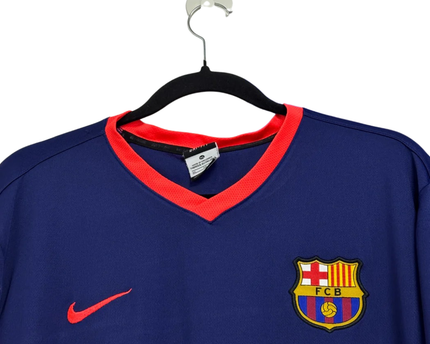 FC Barcelona Nike Navy Blue and Red  Training Jersey