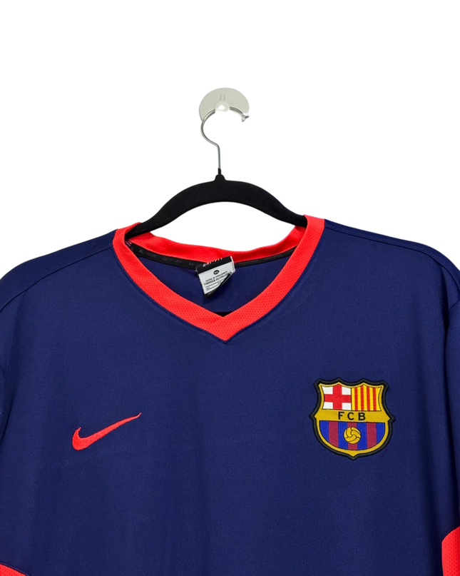 FC Barcelona Nike Navy Blue and Red  Training Jersey