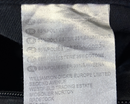 Dickies Black Double Knee Cargo Work Pants