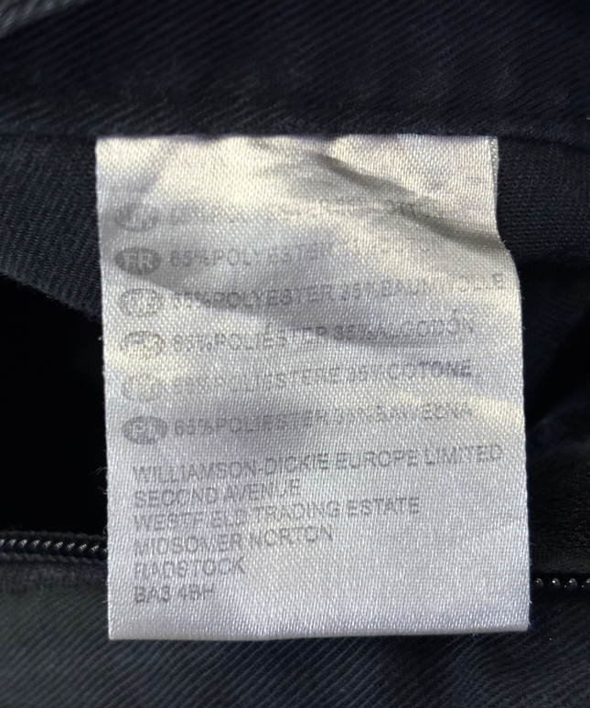 Dickies Black Double Knee Cargo Work Pants