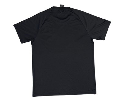 Adidas Black Three Stripes Sports T-Shirt
