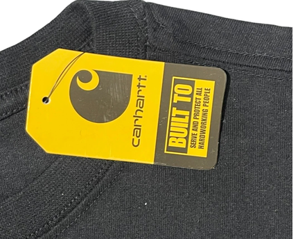 Carhartt Black Loose Fit Pocket T-Shirt W/Tags