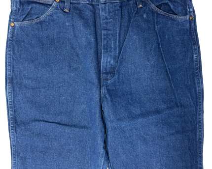 Wrangler Blue Straight Leg Men's Jeans