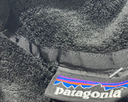 Patagonia Black High-Pile Fleece Jacket