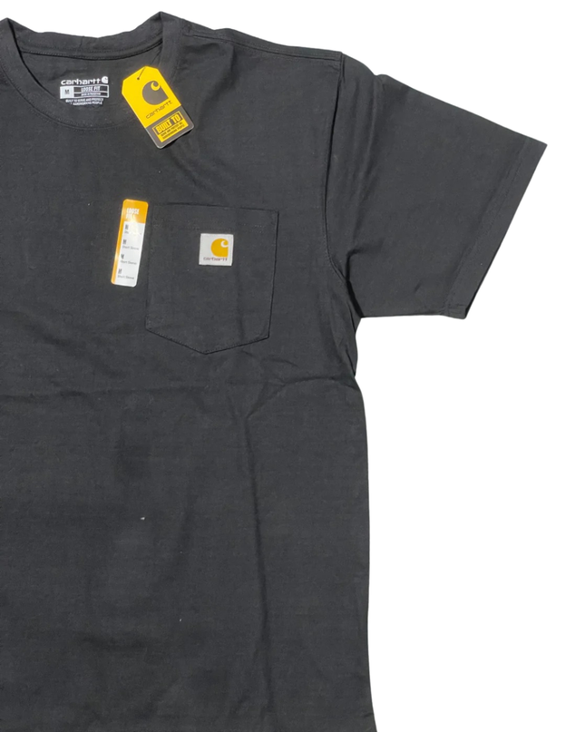 Carhartt Black Loose Fit K87 Heavyweight Pocket -Shirt W/Tags