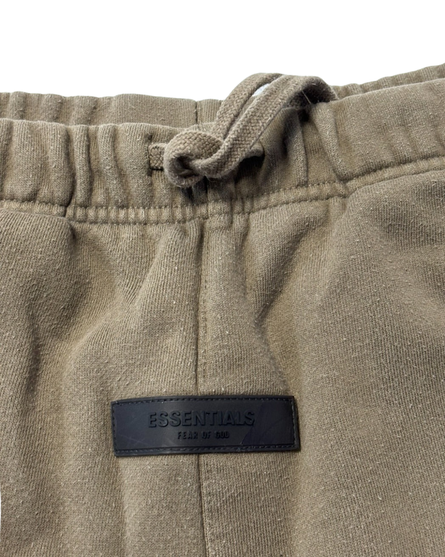 Fear of God Essentials Brown Fleece Lounge Shorts