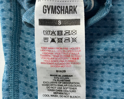 Gymshark Teal Energy+ Seamless High-Waisted Leggings